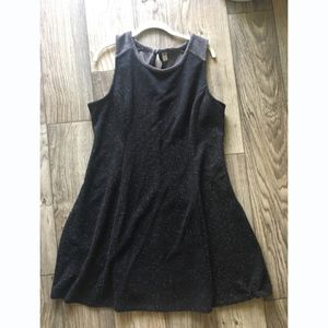 Old Navy Black Dress with White Specks